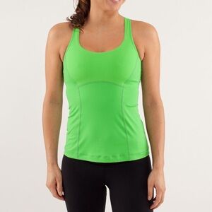 Lululemon Run Pace Tank Frond Size 4
